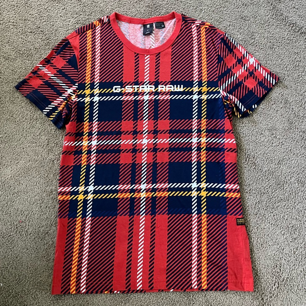 G-star Raw Plaid Tee EUC